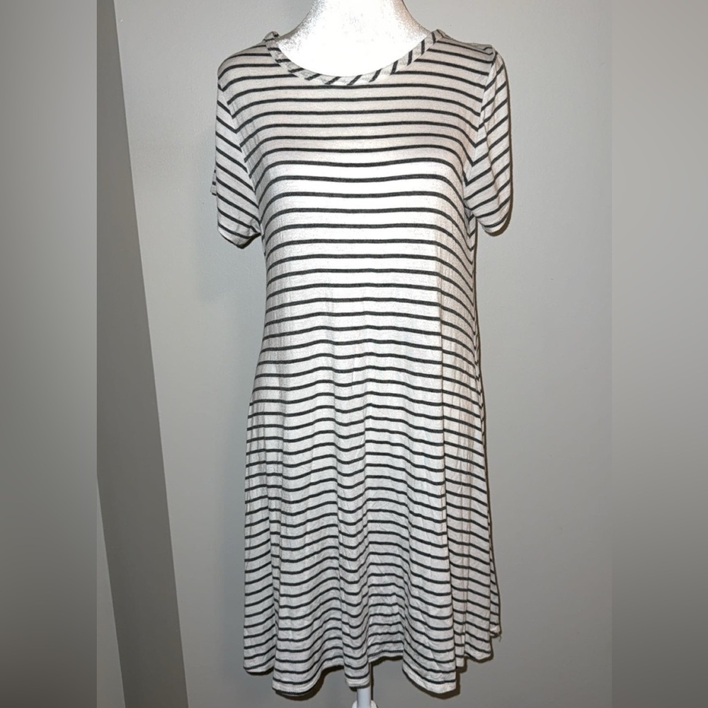 Striped tshirt dress